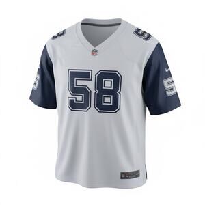 3XL Nike Dallas Cowboys Custom #58 ROD Jersey Men White